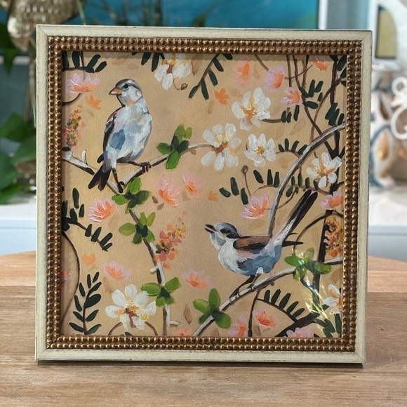 Anthropologie Other - AnthropologieTwo Birds In A Tree Wall Art